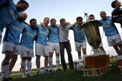 Germania Niederrodenbach feiert den gewinn des Buchbergcups